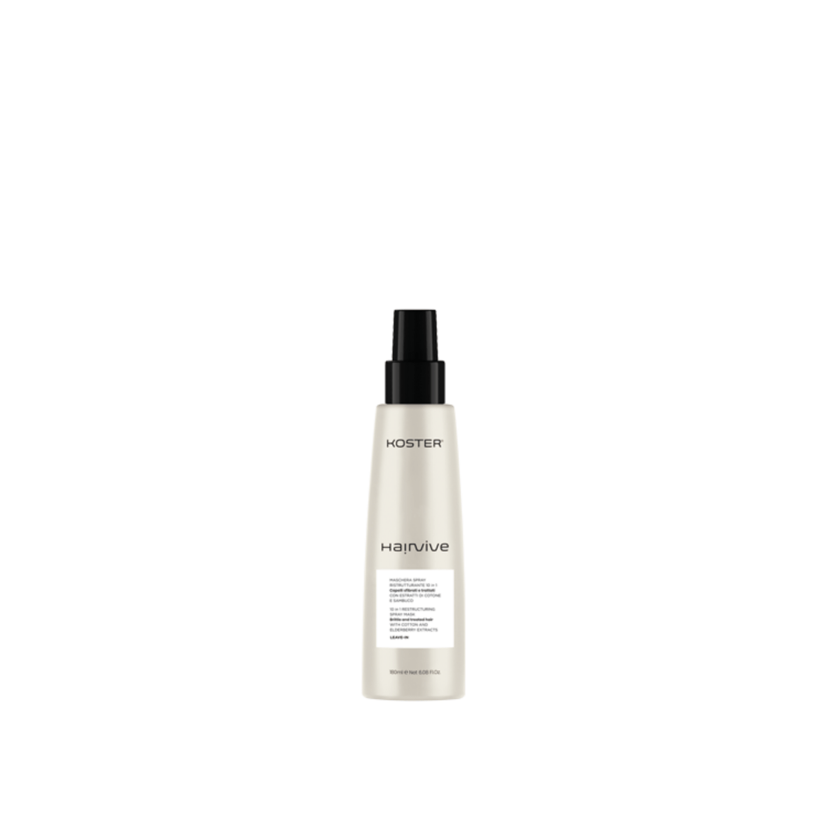 Hairvive - Maschera Spray Ristrutturante 10 in 1 180ml - KOSTER - La Cosmesi
